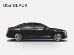 UberBlack taxi card