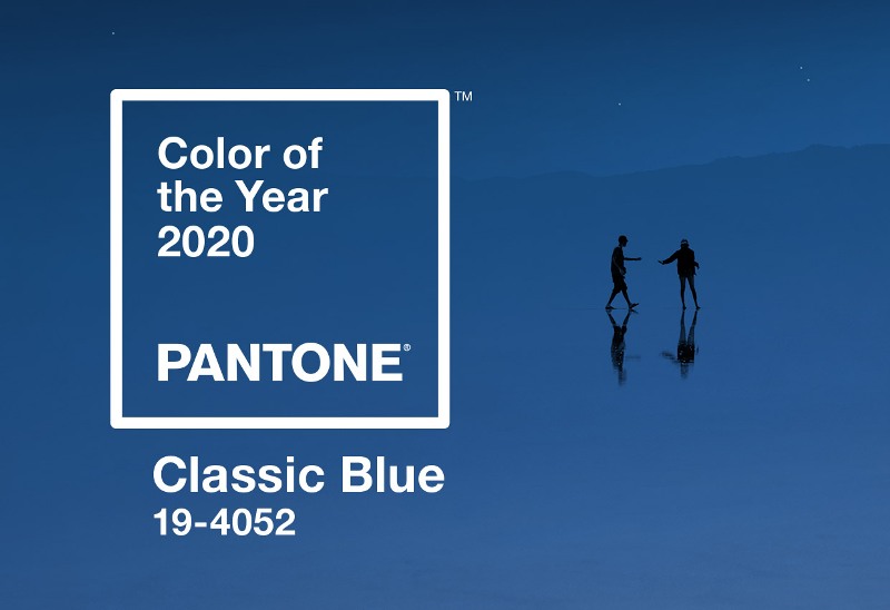 Pantone color of the year 2020 - classic blue