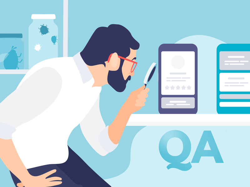 Health app development QA