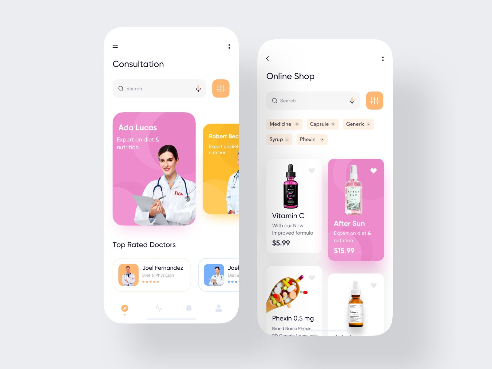 Healthcare UI