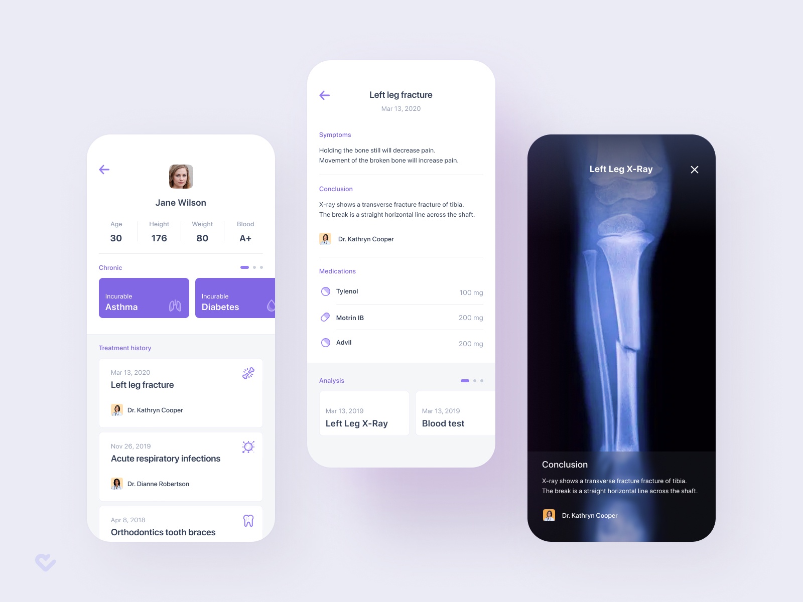 Medical app design