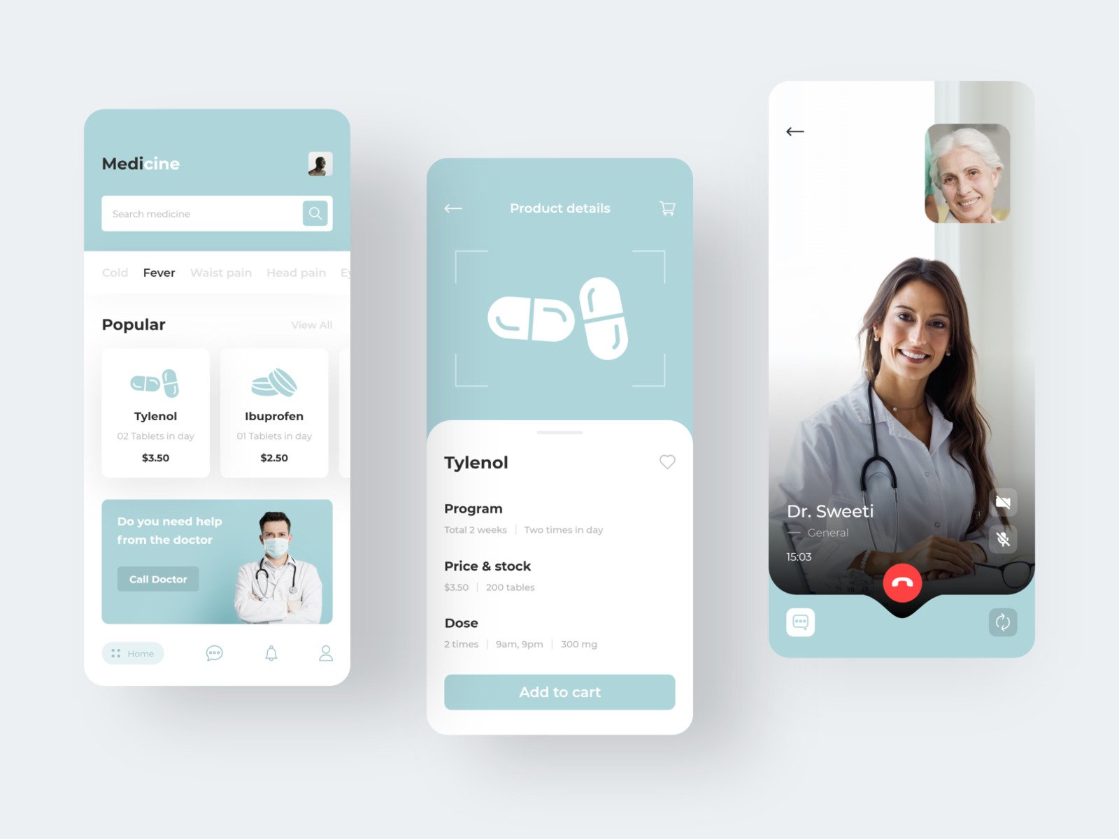 Medical user interface design