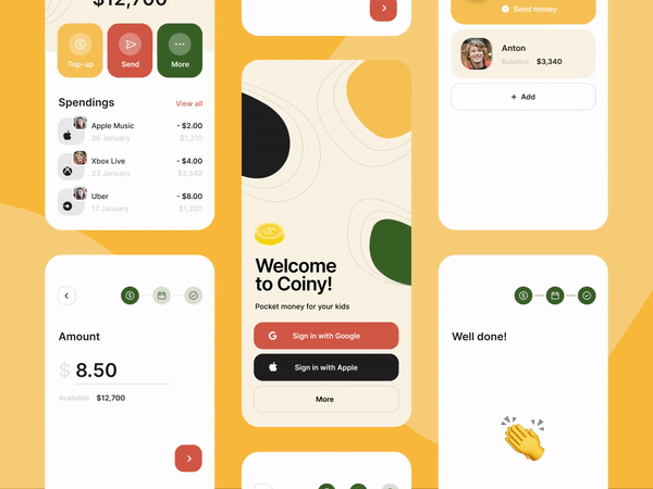 Development of financial apps for kids