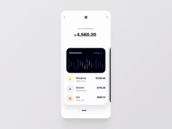 Finance app design - Motivation