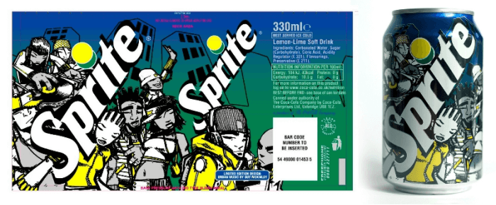 Sprite can illustrated