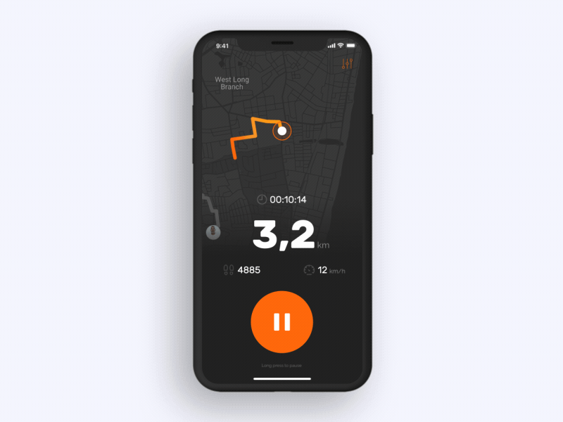 MiFit UI component for wellness apps