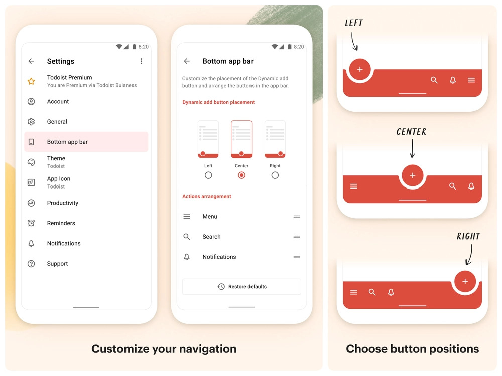 Establish clear goals and criteria to create a perfect mobile navigation UX