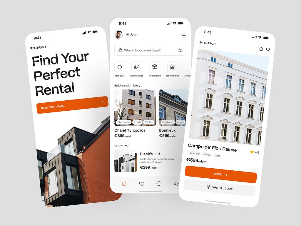 Mobile app development for real estate