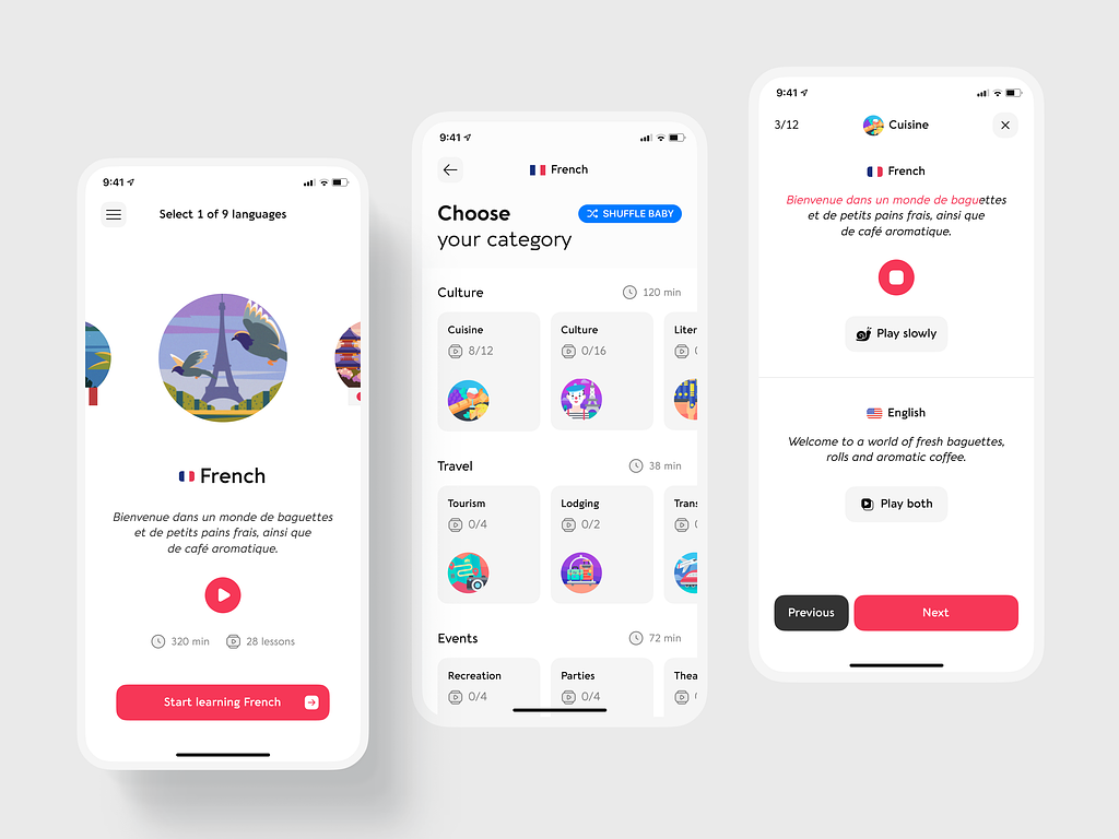 iOS app design ideas