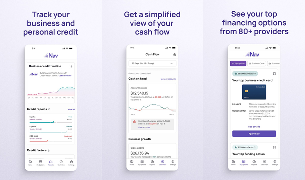 Credit scoring fintech app