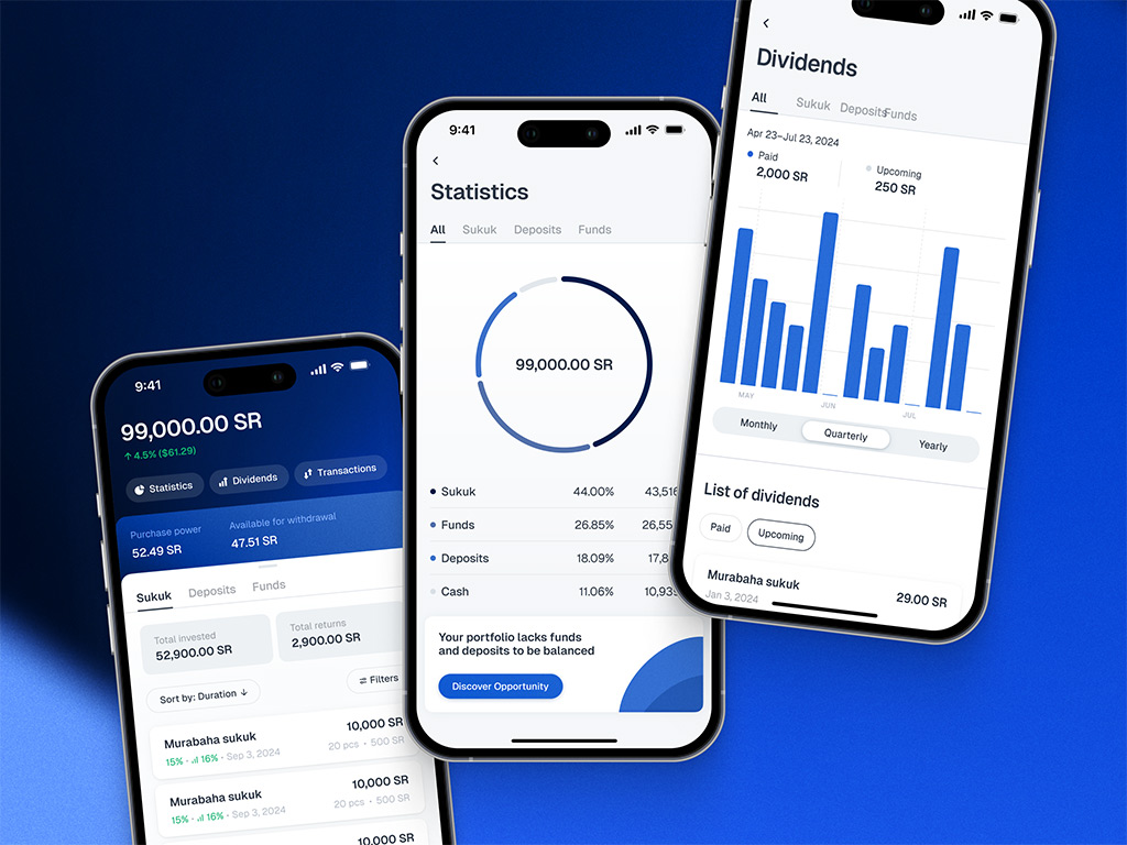 Colors in fintech app design